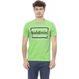 Grøn - Kort - L Overdele Baldinini Trend Green Cotton T-Shirt
