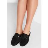 35 ½ - Stof Loafers LTS Mule Loafers Black