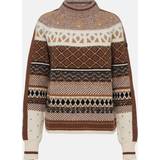 Bogner Dame Overdele Bogner Annette knitted jacquard sweater multicoloured
