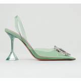 35 - Grøn Højhælede sko Amina Muaddi High Heel Shoes Woman colour Green Green