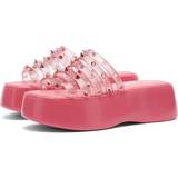 Dame Hjemmesko & Sandaler Jean Paul Gaultier Pink Melissa Edition Becky Punk Love Sandals 21-Pink