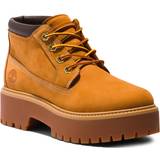 39 ½ - Gul Sneakers Timberland Stone Street Premium Platform Waterproof Chukka For Women In Yellow Yellow