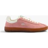 Lacoste Pink Sko Lacoste Damen-Sneakers Baseshot mit durchscheinender Sohle PNK/GUM Rosa