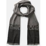 Timberland Halstørklæde & Sjal Timberland Split Colour Logo Scarf For Men In Light Grey Grey, ONE