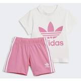 Bomuld - Pink Øvrige sæt adidas Trefoil Shorts and T-shirt sæt Pink Fusion