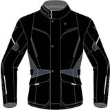 Dainese Motorcykeljakker Dainese Tempest D-Dry Mens Textile Motorcycle Jacket Black/Ebony EUR