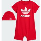 48 - XS Jumpsuits & Overalls adidas Gift Set Jumpsuit And Beanie Baby Tracksuits Red