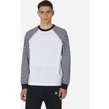 Moncler T-shirts & Toppe Moncler FRGMT Houndstooth Longsleeve T-Shirt White
