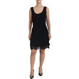 42 - One Size Kjoler Dolce & Gabbana Black Lace Sheath A-line Mini SARTORIA Dress IT42