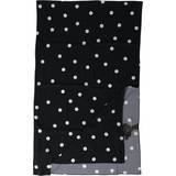 Nylon - Sort Halstørklæde & Sjal Dolce & Gabbana Black Polka Dots Silk Shawl Foulard Scarf