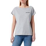 Love Moschino Dame Overdele Love Moschino Gray Cotton Tops & T-Shirt IT40