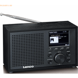 Lenco Høretelefoner 3,5 mm Radioer Lenco DAR-017BK DAB+/FM
