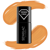 Semilac Negleprodukter Semilac Hybrid polish 416 Golden Hour Orange HEMA free