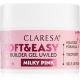 Claresa Soft&Easy Builder Gel styrkende gel-underlak Milky