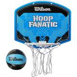 Basketballsæt Wilson Hoop Fanatic Mini Basketball Kit Ring, Net & Ball Set