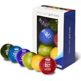 Longridge Golfbolde Longridge Pack of 6 Novelty Keep Calm Balls