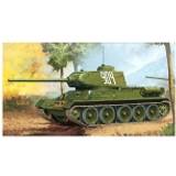 Academy T34/85 Tank No. 112 Factory Production 1:35 Plastic Kit by