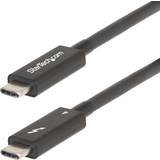 StarTech 6ft Active Thunderbolt 4 Cable, 40Gbps, 100W 2m