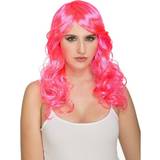 Rosa Parykker My Other Me Wigs Curled Pink