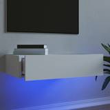 Multifarvet TV-borde vidaXL med LED-lys TV-bord