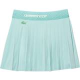 Lacoste Nederdele Lacoste Pleated Skirt Light Green/Yellow