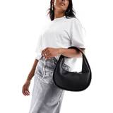 Mango Dame Håndtasker Mango Women's Half-Moon Bag Black Black