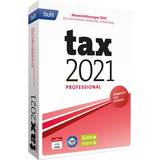 Kontorsoftware tax 2021 Professional Vollversion MiniBox 1 Benutzer Steuerjahr 2020