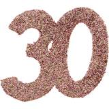 Santex Festartikler Santex Konfetti i Rose gold glitter 30 år