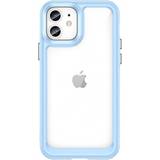 MTP Products Covers & Etuier MTP Products Outer Space Series iPhone 12 Hybrid Cover Blå