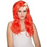Orange Extensions & Parykker My Other Me Wigs Mermaid Orange