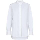 38 - Dame - XL Skjorter Neo Noir Margit Poplin Skjorte, White