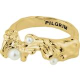 Pilgrim Guld Ringe Pilgrim RAELYNN recycled ring guldbelagt