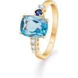 Safirer Smykker Mads Z Blue Felicity Ring 1546068