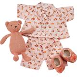 Smallstuff Tilbehør til babydukker Legetøj Smallstuff Dukketøj Pyjamas m. Futter/Bamse OneSize Dukketøj