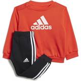 Adidas 62 Tracksuits adidas Badge of Sport Jogger Set - Bright Red/White