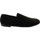 41 ½ - Grøn Lave sko Dolce & Gabbana Green Velvet Slip On Mens Loafers Shoes EU43/US10