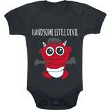 Bodyer Slogans Fun Body Baby- & børnetøj Børn Handsome Little Devil drenge sort
