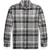 Polo Ralph Lauren Ternede Overdele Polo Ralph Lauren Brushed Flannel Checked Shirt Grey