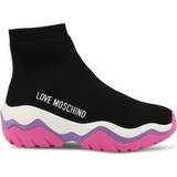 Moschino Dame Sneakers Moschino Love Sneakers Socks black Sneakers for ladies