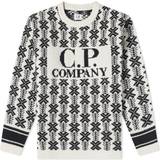 C.P. Company Herre Tøj C.P. Company Wool Jaquard Jumper White