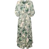 Grøn - Lange kjoler - M - Viskose Saint Tropez VaukaSZ Kjole Green