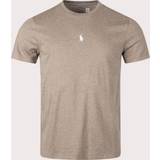 Beige - Jersey Overdele Polo Ralph Lauren Short Sleeve-T Kortærmede t-shirts Brown