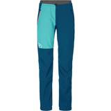 Ortovox Lang Bukser & Shorts Ortovox Women's Berrino Pants Ski touring trousers Regular, blue