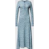 Polo Ralph Lauren Jersey Kjoler Polo Ralph Lauren Print Cotton Maxi Dress, Blue/Multi