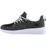 Kappa Herre Sneakers Kappa Sport shoe, Burgos White/Black, Male, Sko, Sneakers, Hvid/Sort