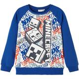 Name It Kid's Minecraft Sweatshirt - True Blue