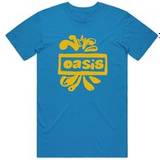 Oasis Bomuld Overdele Oasis Logo T-Shirt Blue