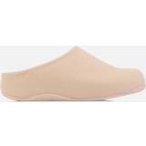 Fitflop Slip-on Hjemmesko & Sandaler Fitflop Women's Womens Shuv Felt Clog Slippers Cream