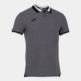 Joma Hvid Tøj Joma Confort II Polo Dark Melange/White