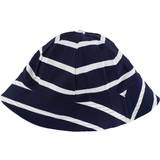 Petit Crabe Frey Sun hat, Blue/white 0-2 år Uv Tøj & Hatte hos Magasin Blue/white